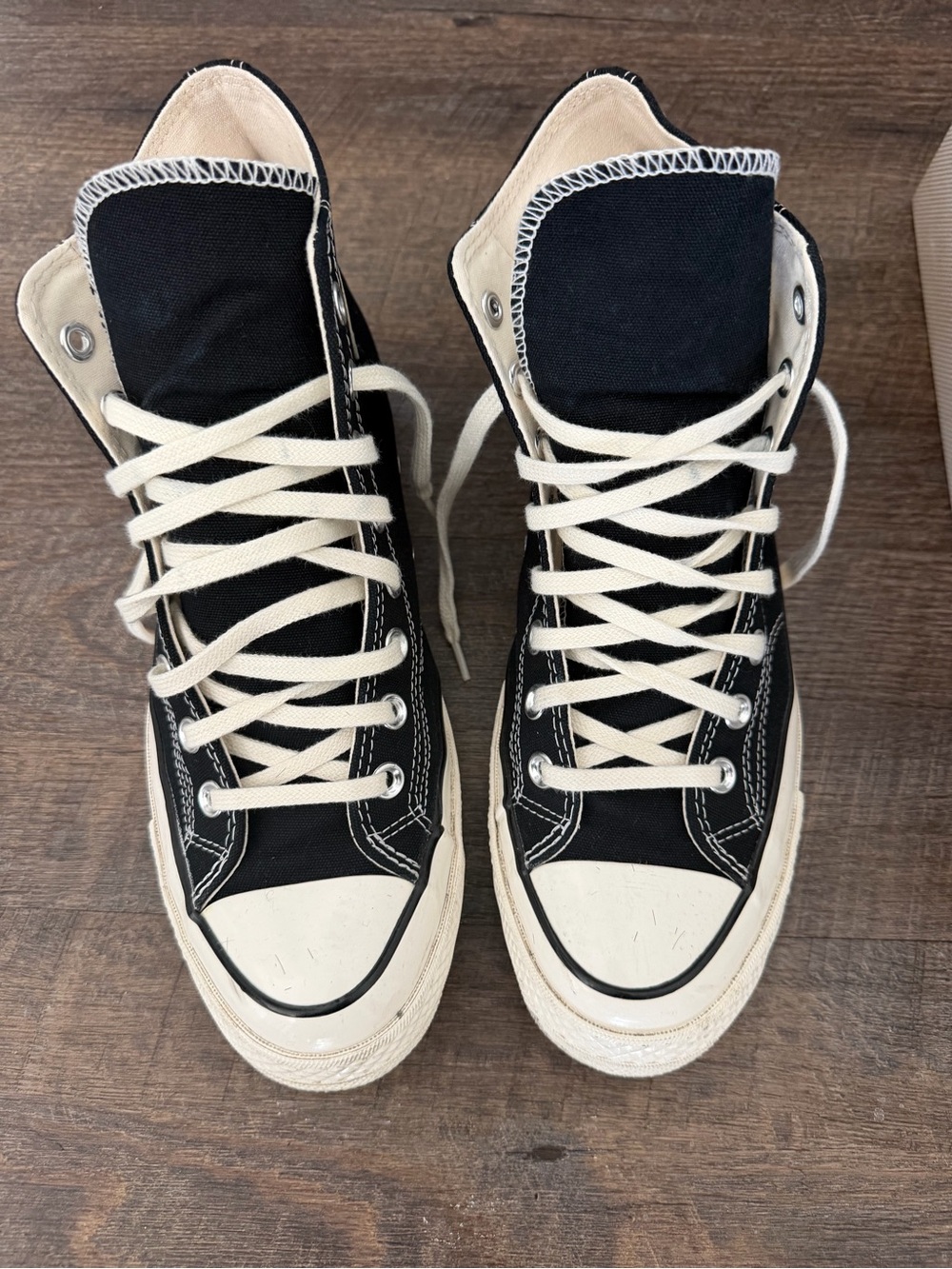 Converse Chuck 70 High Top Black Men's 9 Women's 11 Canvas Sneakers